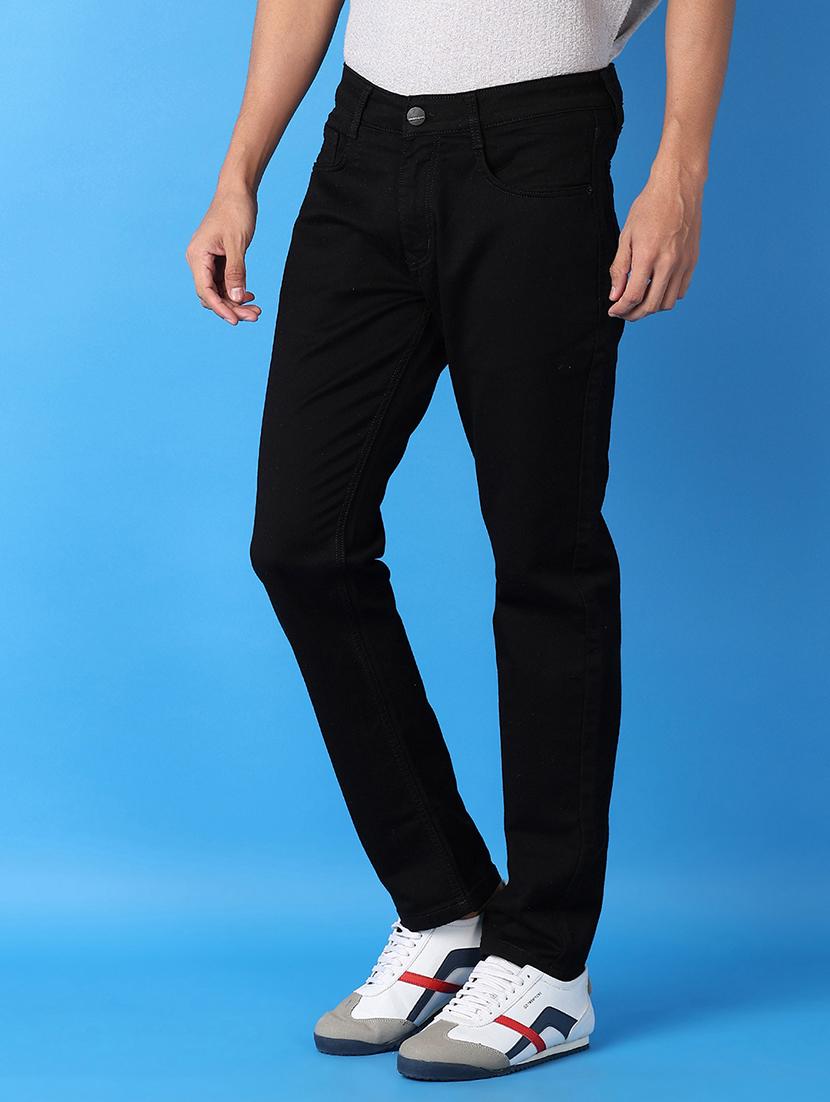 men black plain jeans - 21493123 - Standard Image - 2