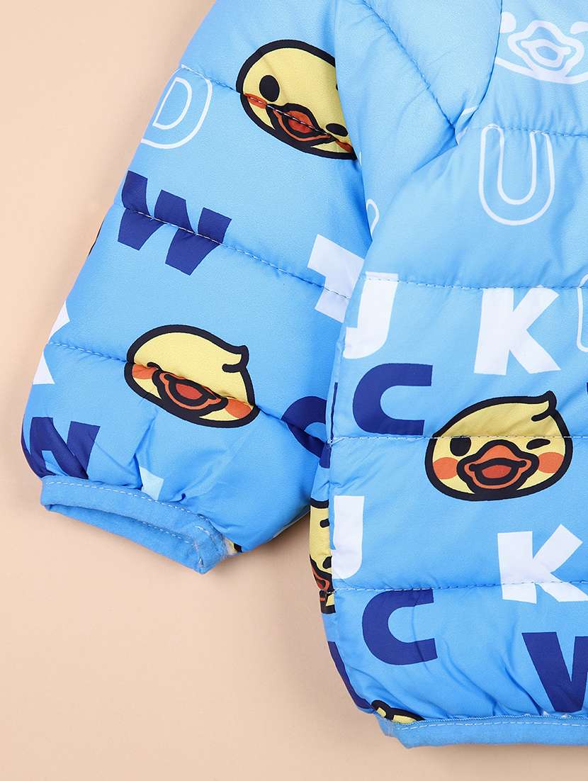 boys printed hooded bomber jacket - 21493185 -  Standard Image - 2