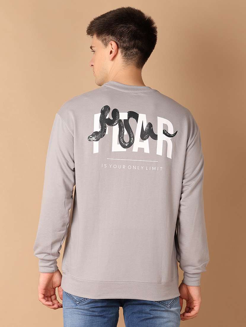 men round neck front & back print t-shirt - 21493482 - Standard Image - 2