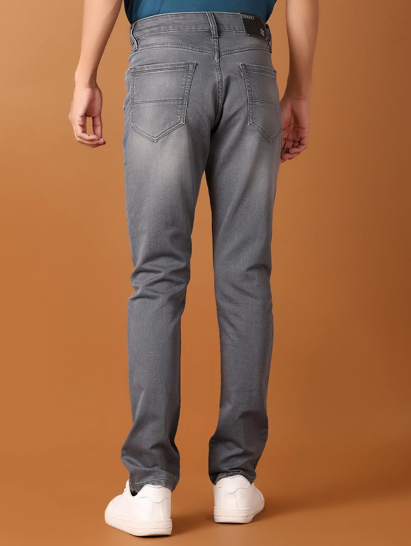men solid slim fit jeans - 21493552 - Standard Image - 2