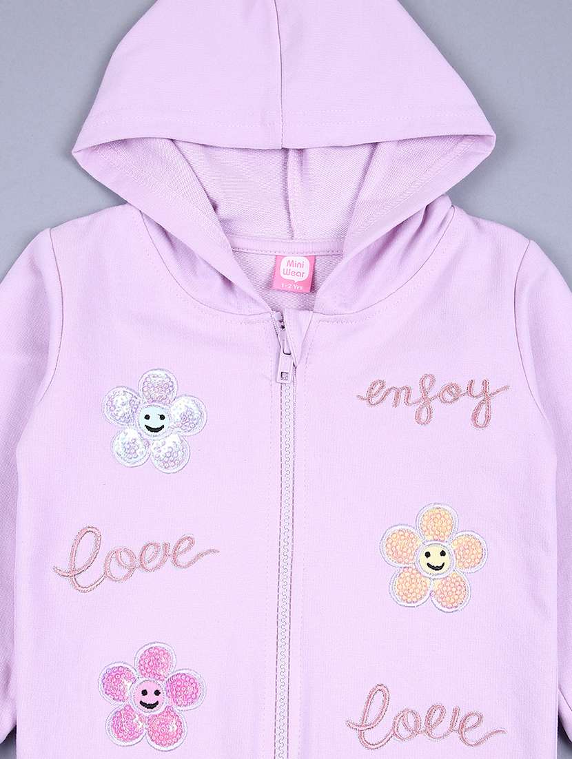 girls sweatshirts & joggers full length sets - 21493641 -  Standard Image - 2