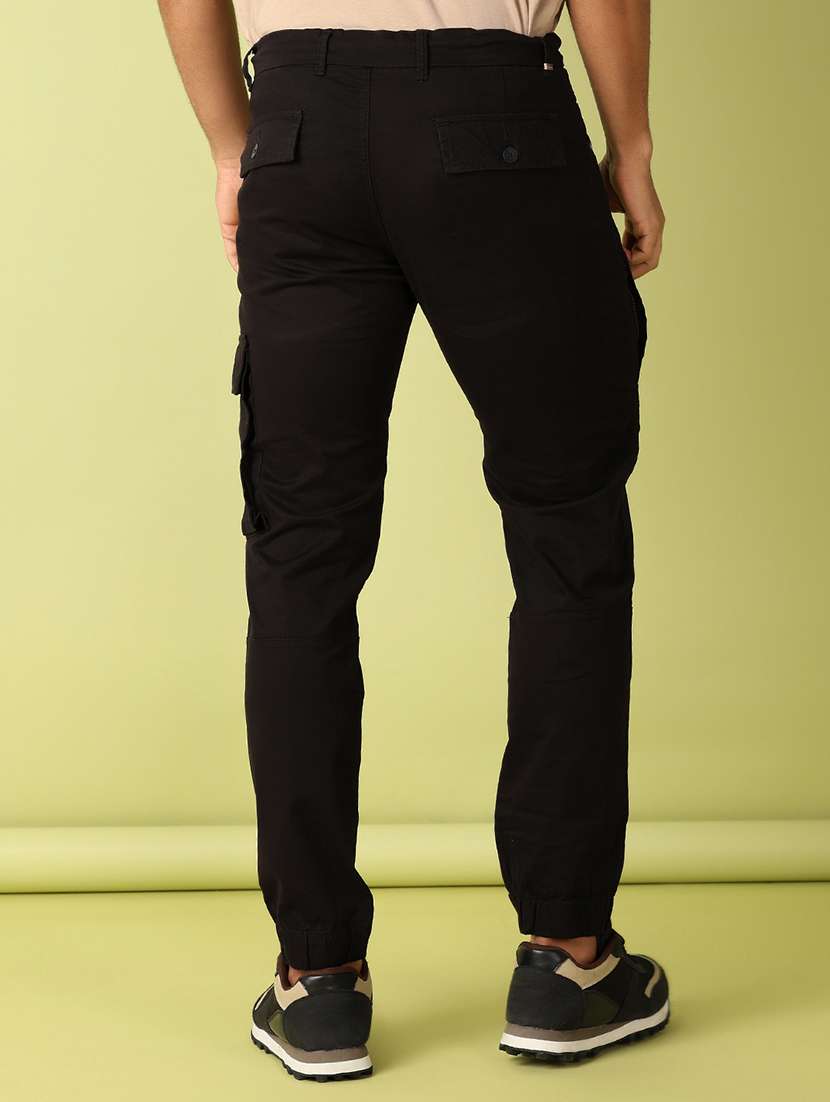 men solid regular fit cargo pant - 21493951 -  Standard Image - 2