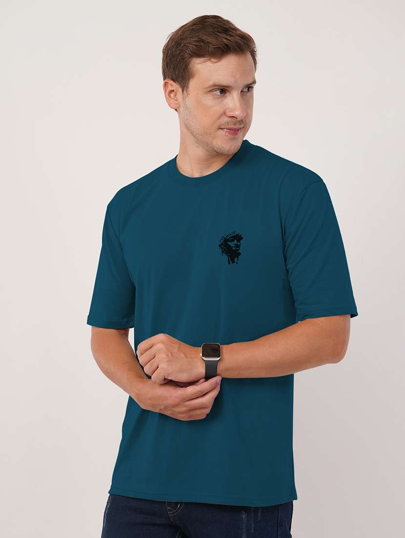 men round neck oversized t-shirt - 21494165 -  Standard Image - 2