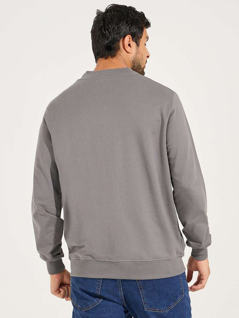 men grey solid casual jacket - 21494298 -  Standard Image - 2