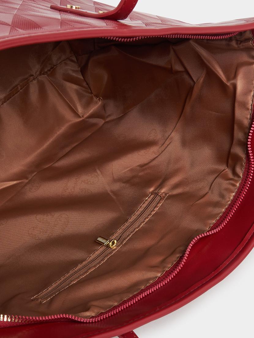 women red pu handbag - 21494354 - Standard Image - 2