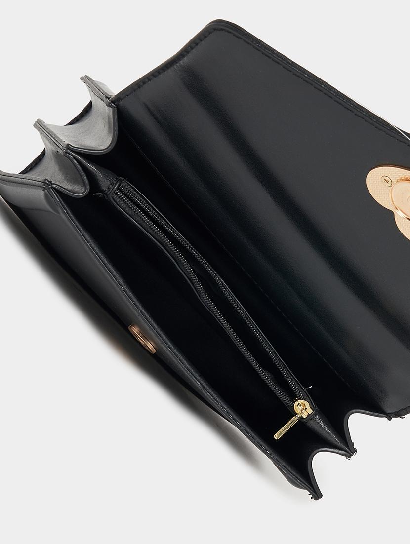 women black pu handbag - 21494361 - Standard Image - 2