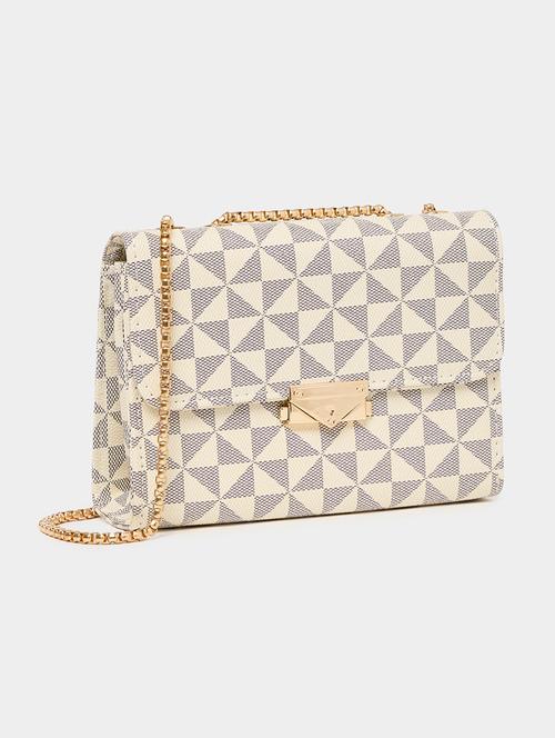women white pu handbag - 21494362 - Standard Image - 0