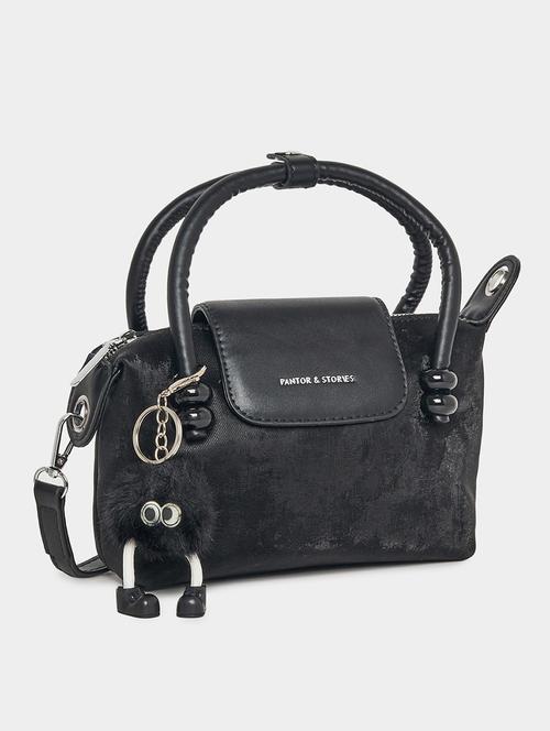 women black pu handbag - 21494371 -  Standard Image - 0