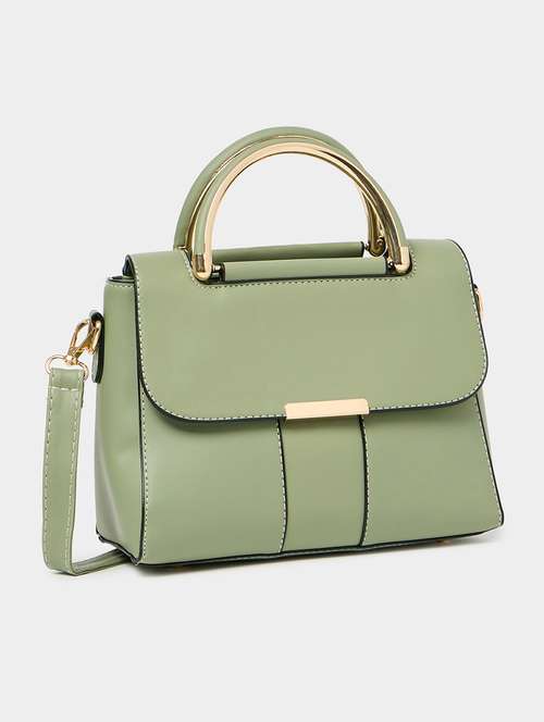 women green pu handbag - 21494391 -  Standard Image - 0