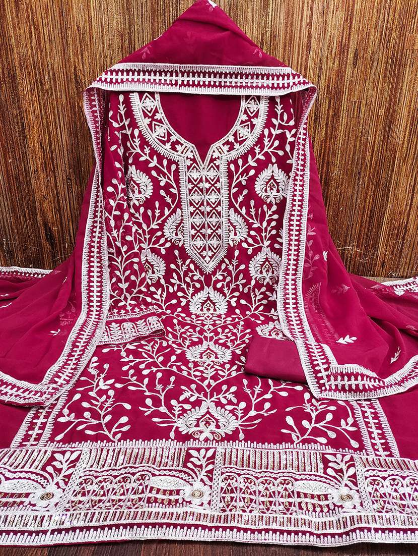 women embroidered unstitched suit set - 21494596 -  Standard Image - 2
