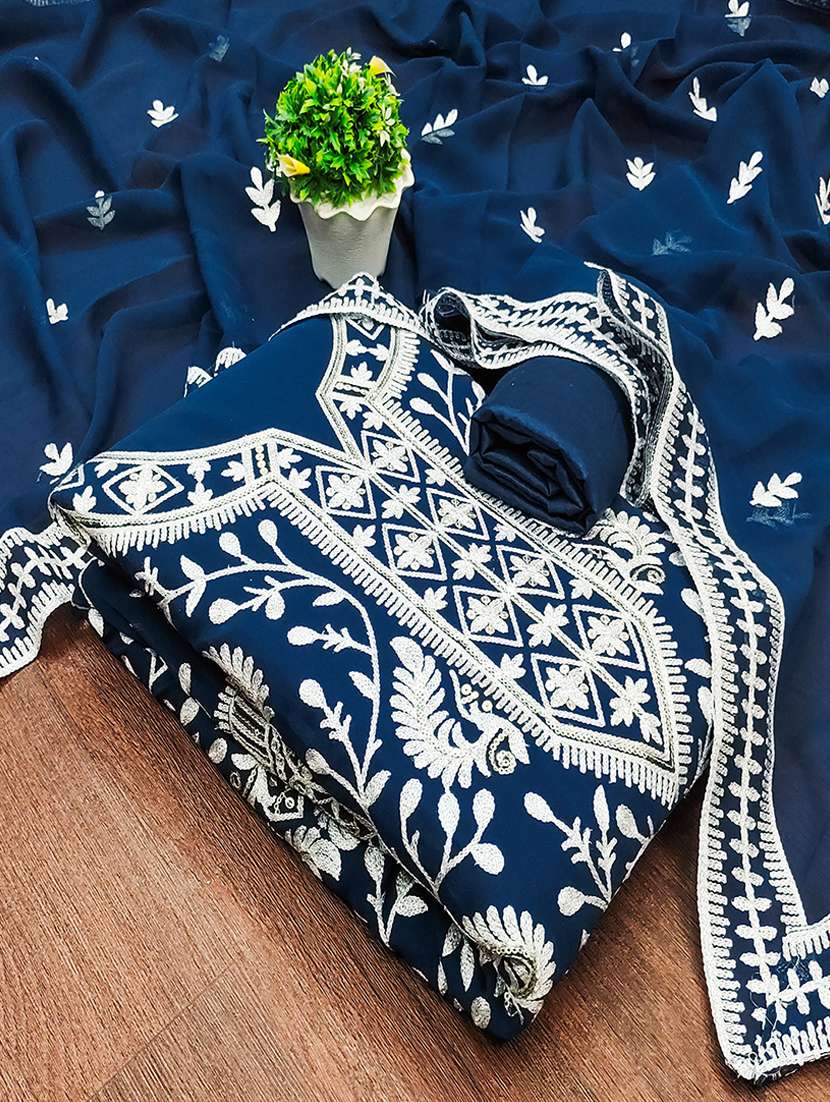 women embroidered unstitched suit set - 21494600 - Zoom Image - 0