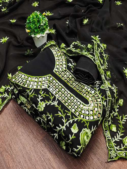 women embroidered unstitched suit set - 21494602 - Standard Image - 0
