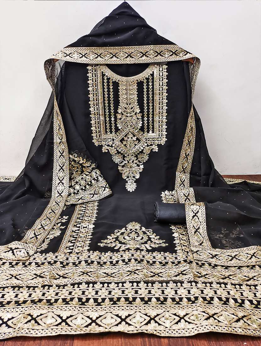 women embroidered unstitched suit set - 21494618 -  Standard Image - 2