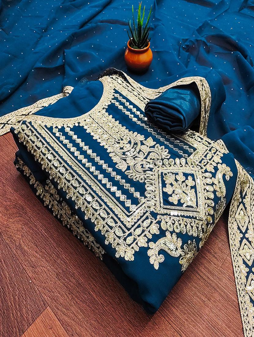 women embroidered unstitched suit set - 21494619 - Zoom Image - 0