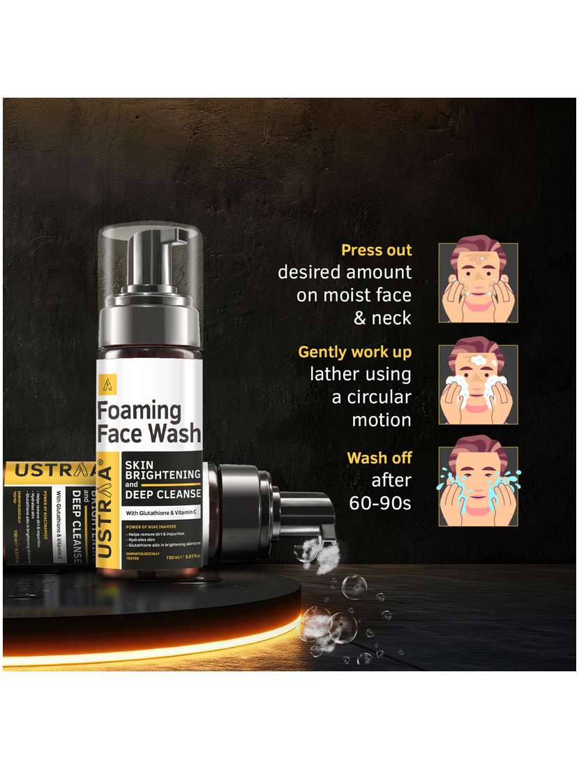 pack of 2 foaming face wash & de tan face scrub set - 21494650 - Standard Image - 7
