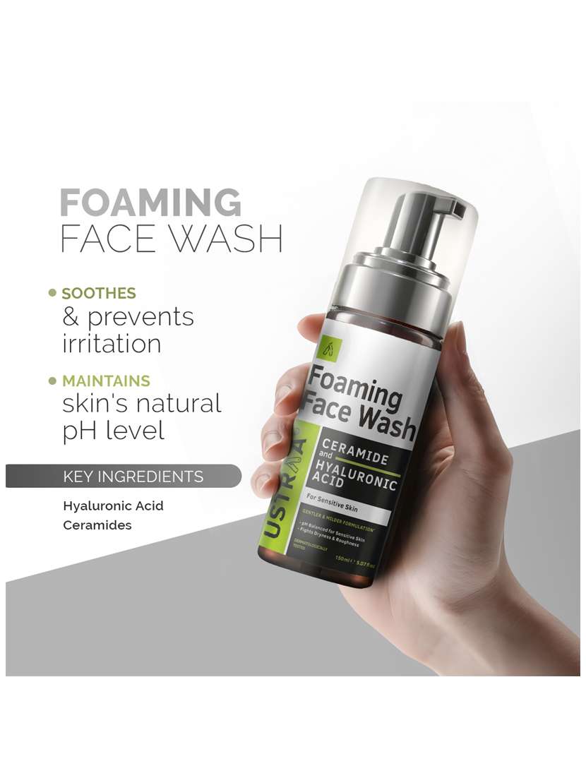 pack of 2 foaming face wash for sensitive skin & anti-acne spot gel - 21494663 - Standard Image - 2