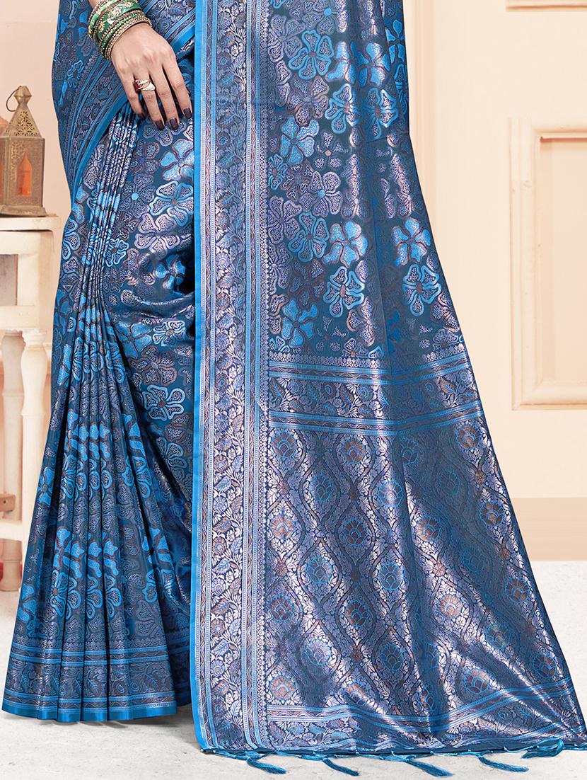women self design banarasi saree with blouse - 21494716 - Standard Image - 2