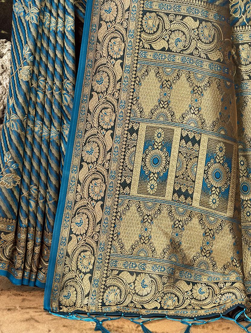 women self design banarasi saree with blouse - 21494717 - Standard Image - 2