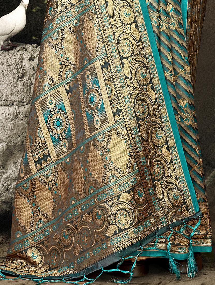 women self design banarasi saree with blouse - 21494721 - Standard Image - 2