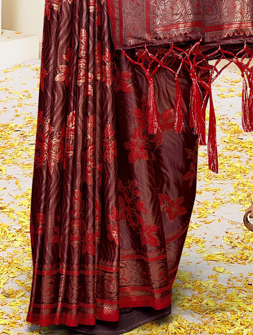 women self design banarasi saree with blouse - 21494728 - Standard Image - 2