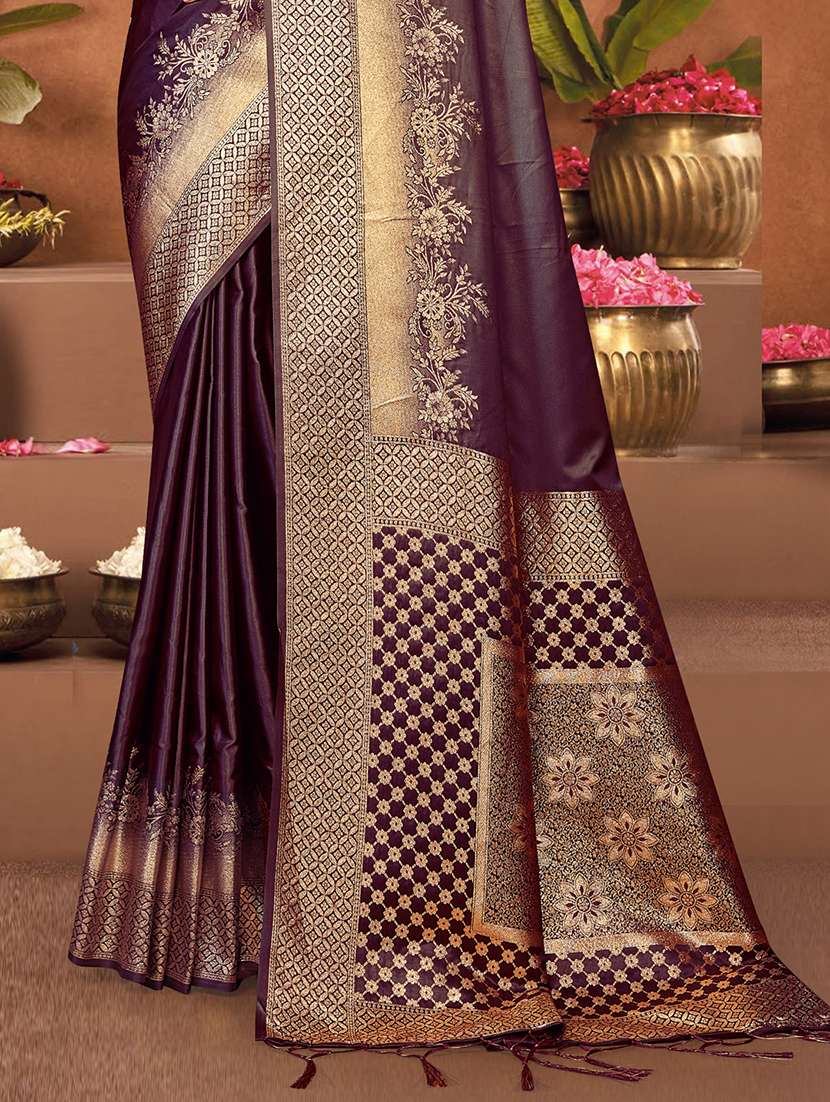women self design banarasi saree with blouse - 21494730 -  Standard Image - 2