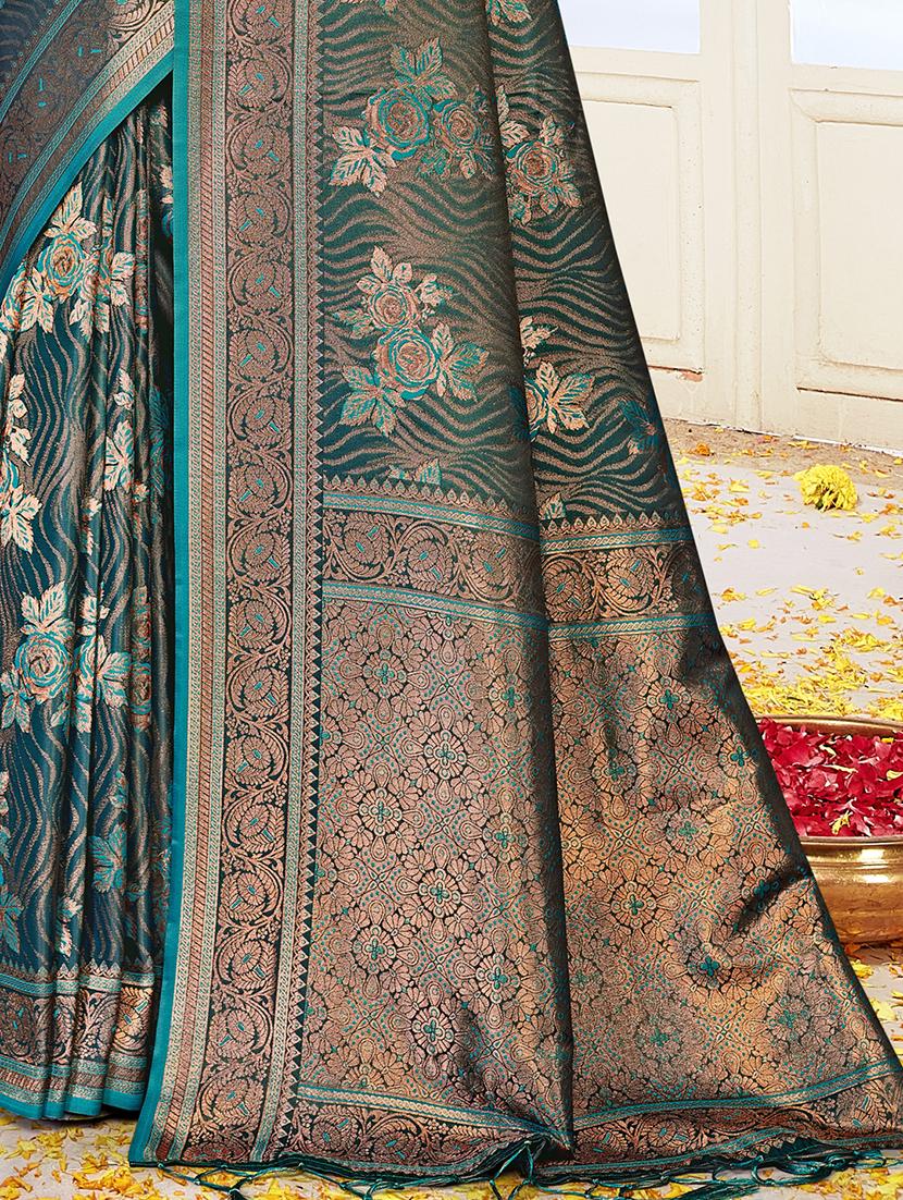 women self design banarasi saree with blouse - 21494757 - Standard Image - 2