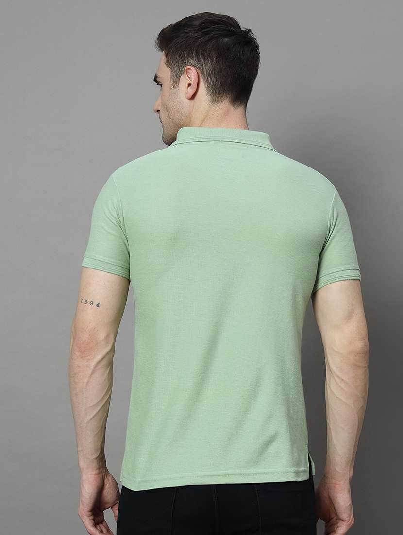 men solid polo t-shirt - 21494786 - Standard Image - 2