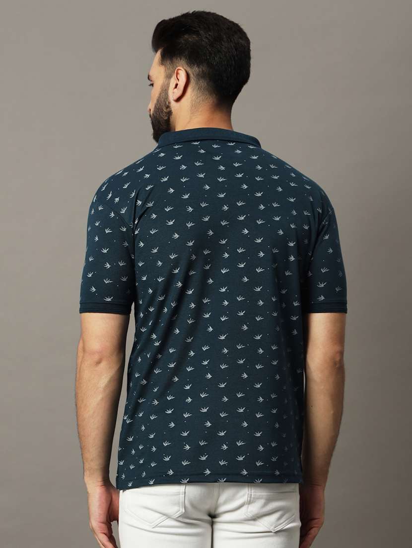 men printed polo t-shirt - 21494800 -  Standard Image - 2