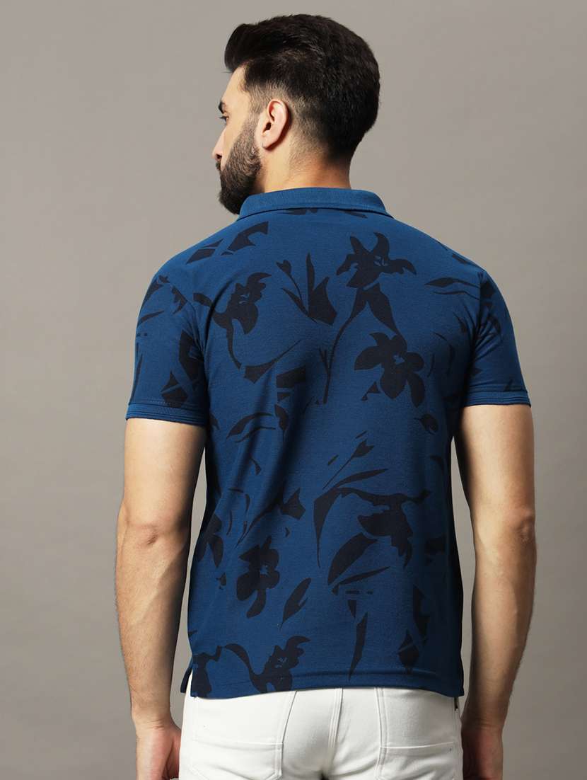 men printed polo t-shirt - 21494821 -  Standard Image - 2