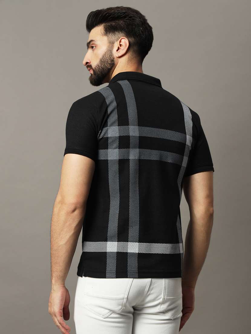 men checkered polo t-shirt - 21494824 -  Standard Image - 2