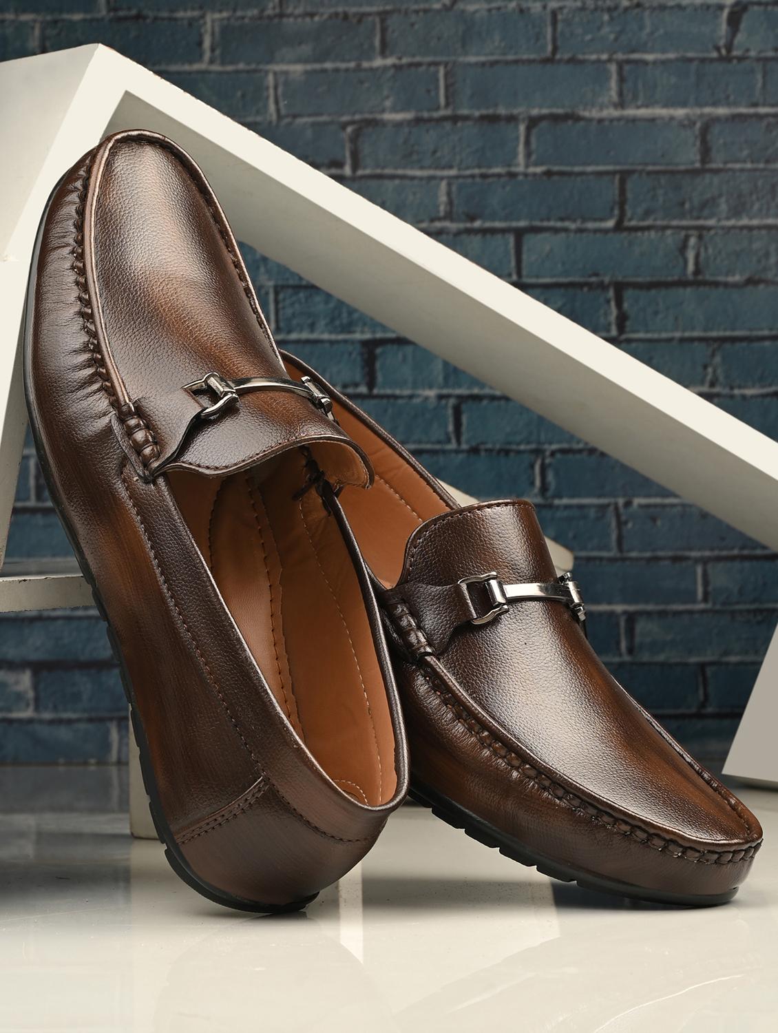 men slip on horsebit loafers - 21494910 -  Zoom Image - 0
