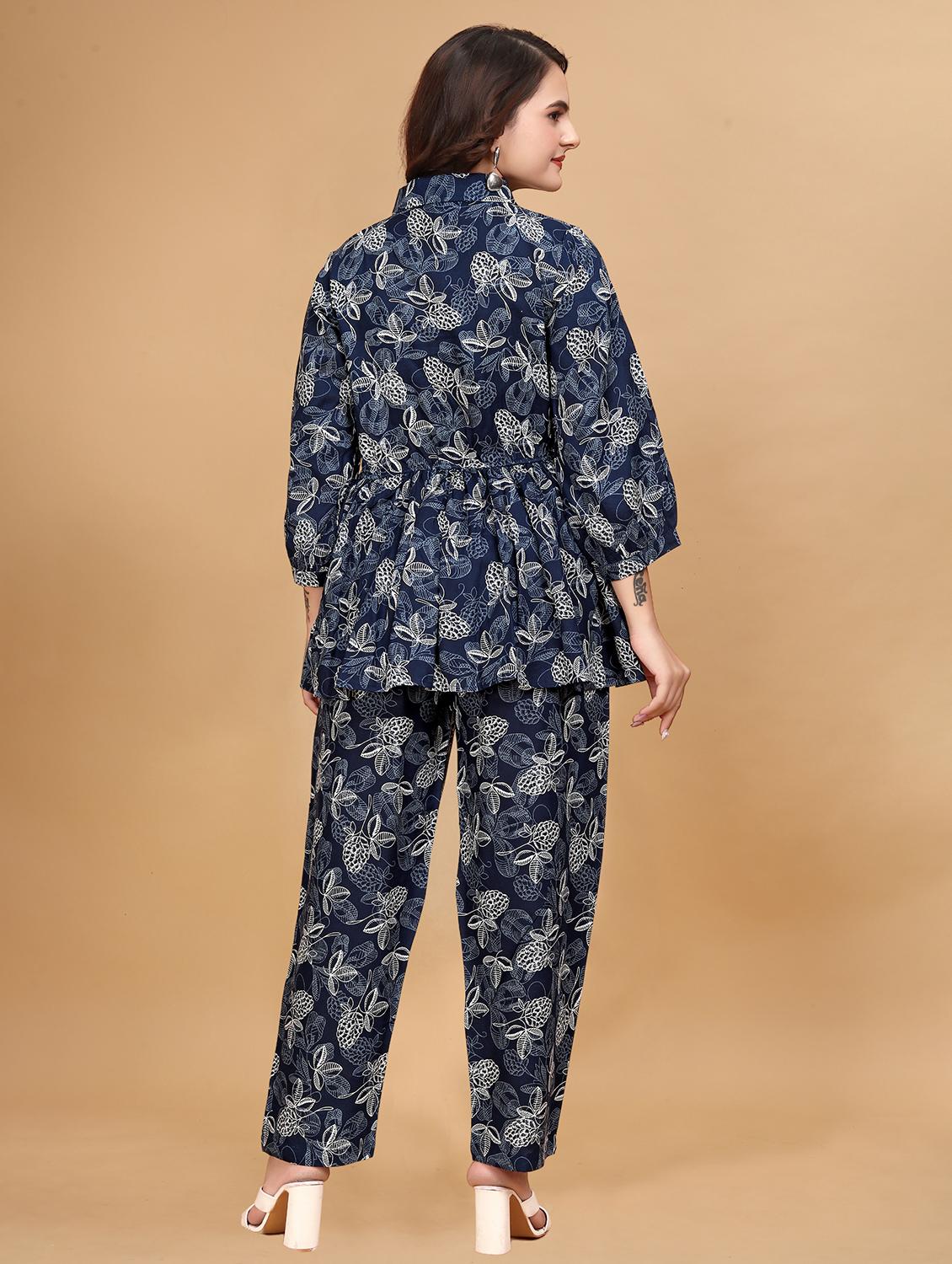 blue rayon coord set - 21495068 - Standard Image - 2