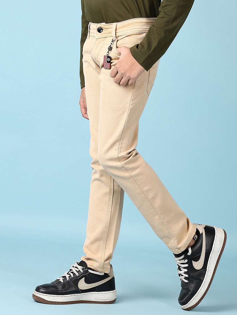 boys mid rise plain jeans - 21495266 -  Standard Image - 2