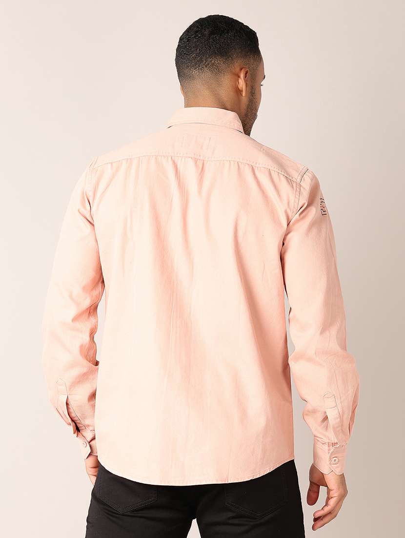 men solid collared shirt - 21495366 -  Standard Image - 2