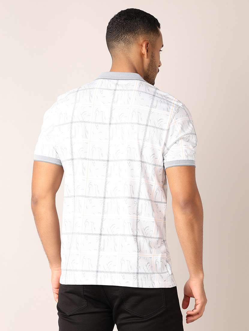 men short sleeve printed polo t-shirt - 21496782 -  Standard Image - 2