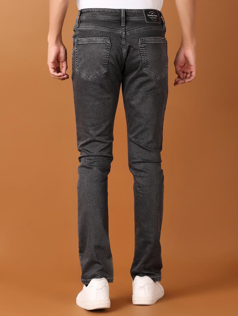 men solid slim fit jeans - 21496891 - Standard Image - 2