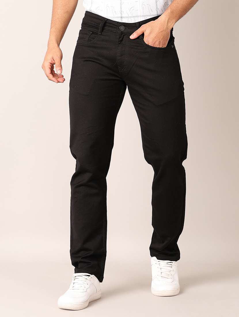 men solid slim fit jeans - 21496969 - Zoom Image - 0