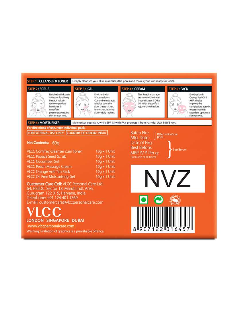 anti blemish single facial kit & pedicure manicure kit combo - 21497011 -  Standard Image - 2