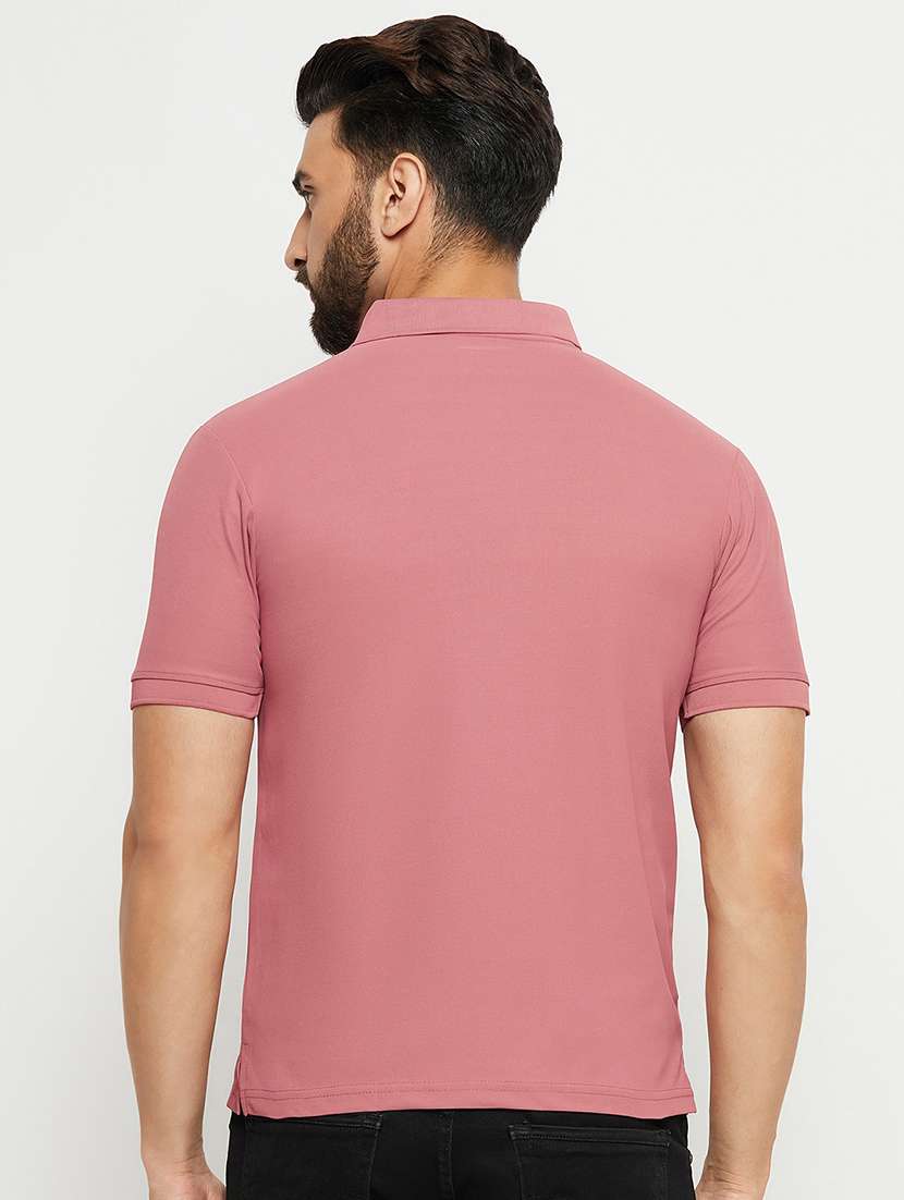 men polo neck plain t-shirt - 21497052 -  Standard Image - 2