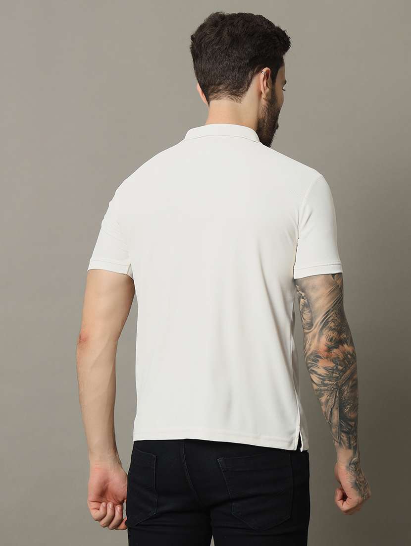 men polo neck striped t-shirt - 21497078 -  Standard Image - 2