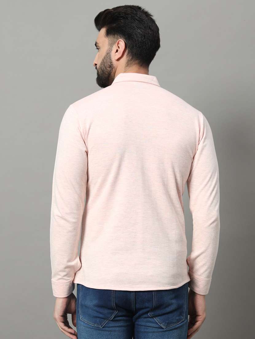 men solid long sleeve casual shirt - 21497122 -  Standard Image - 2