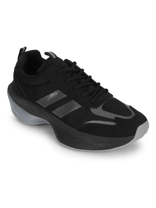 women black lace-up casual shoes - 21497198 - Standard Image - 0