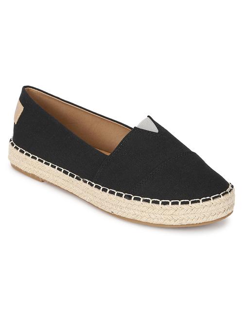 women black slip on casual shoes - 21497199 -  Standard Image - 0