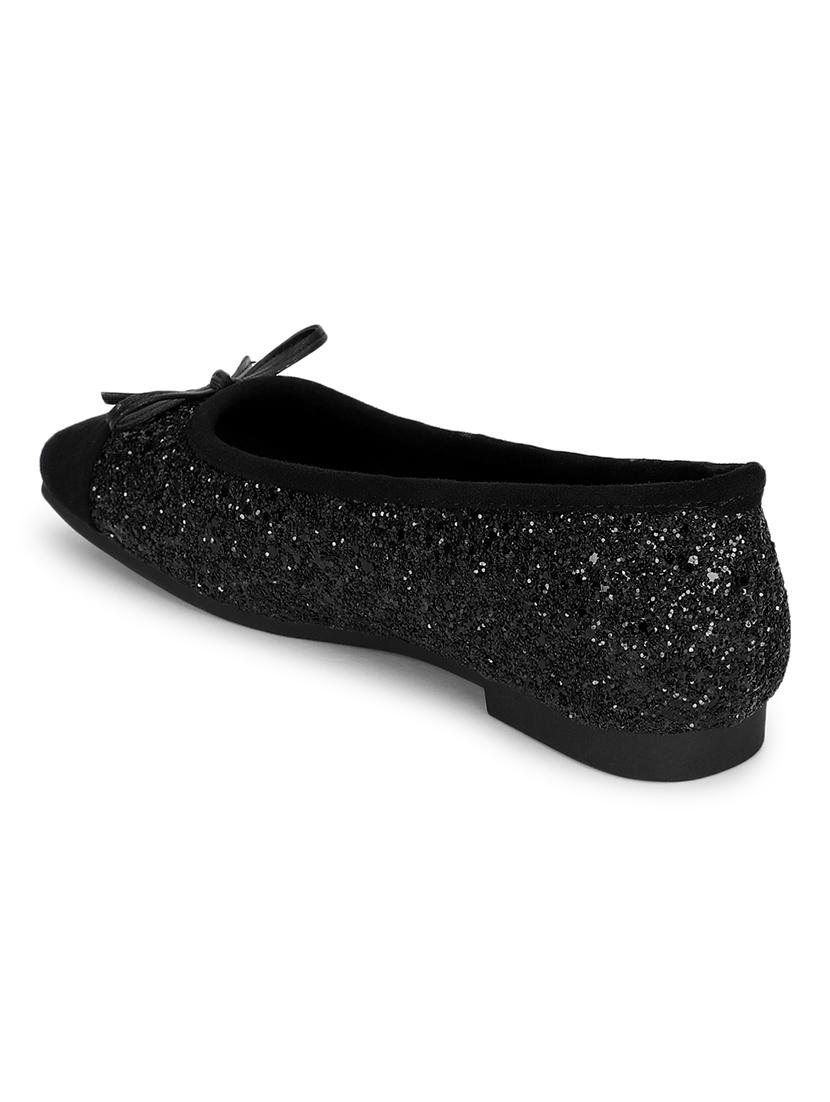 women black slip on ballerina - 21497202 - Standard Image - 2