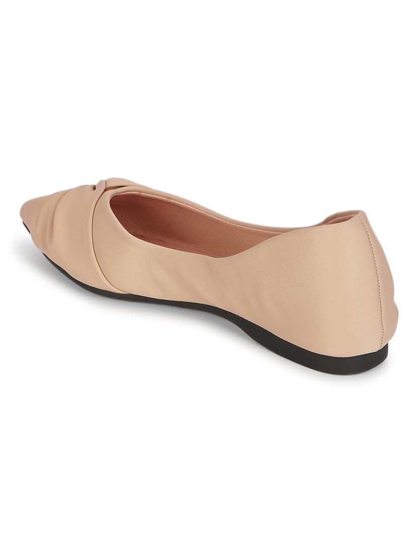 women beige slip on ballerina - 21497205 - Standard Image - 2