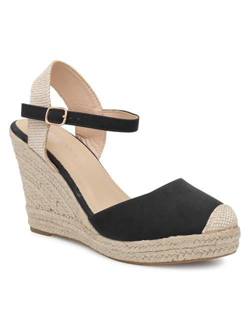 women black ankle strap sandal - 21497246 -  Standard Image - 0