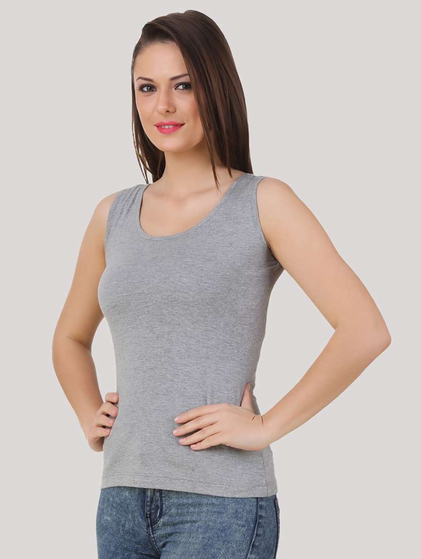 women pack of 2 solid tank top - 21497290 -  Standard Image - 2