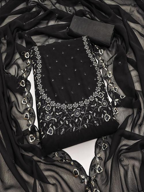 women embroidered unstitched suits - 21497387 - Standard Image - 0