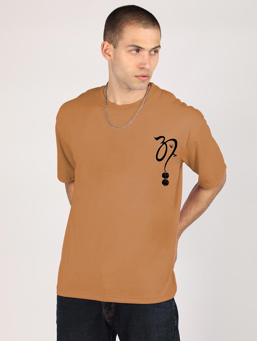 men short sleeve printed oversized t-shirt - 21498360 - Standard Image - 2