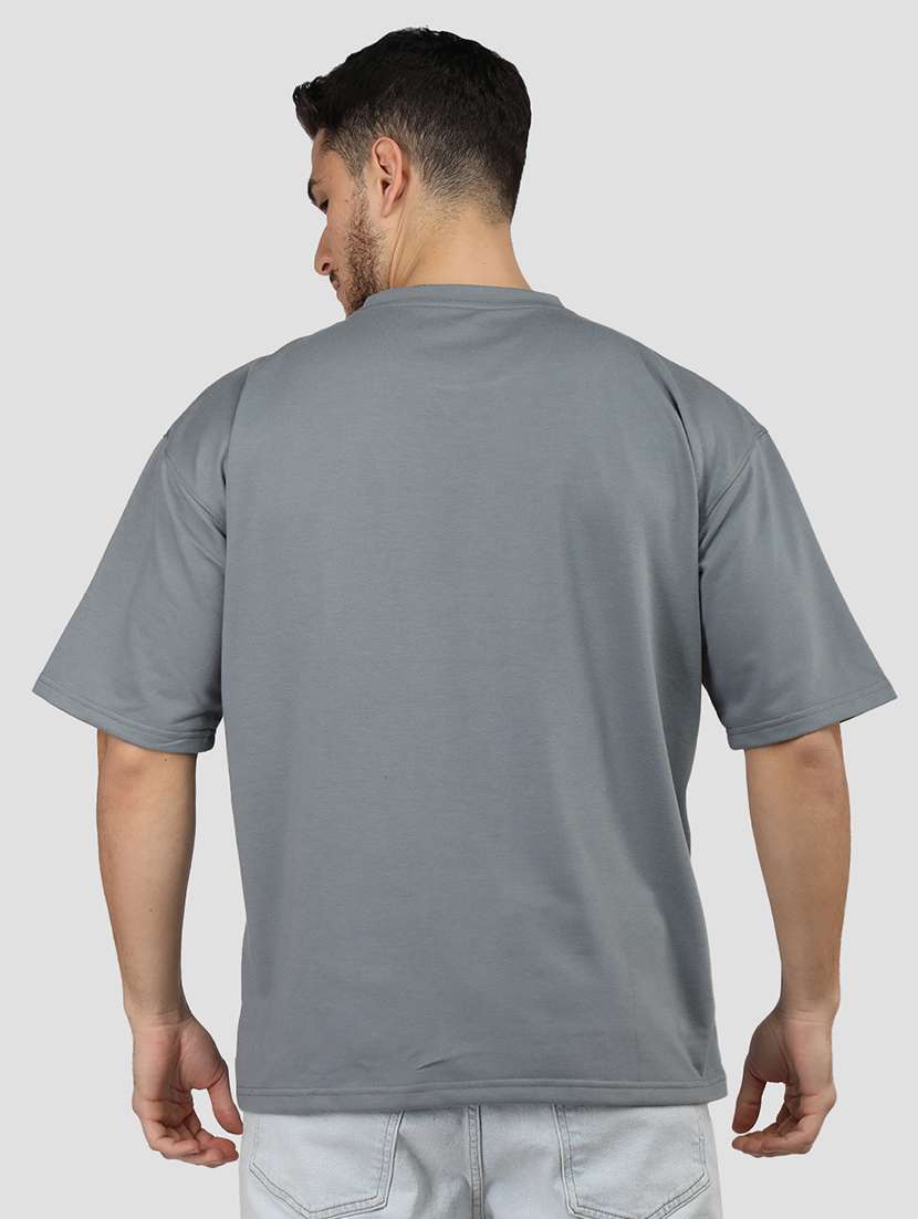 men short sleeve printed oversized t-shirt - 21498380 - Standard Image - 2